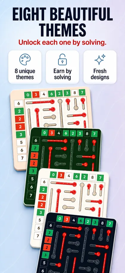 Mercuro themes, nine visual styles