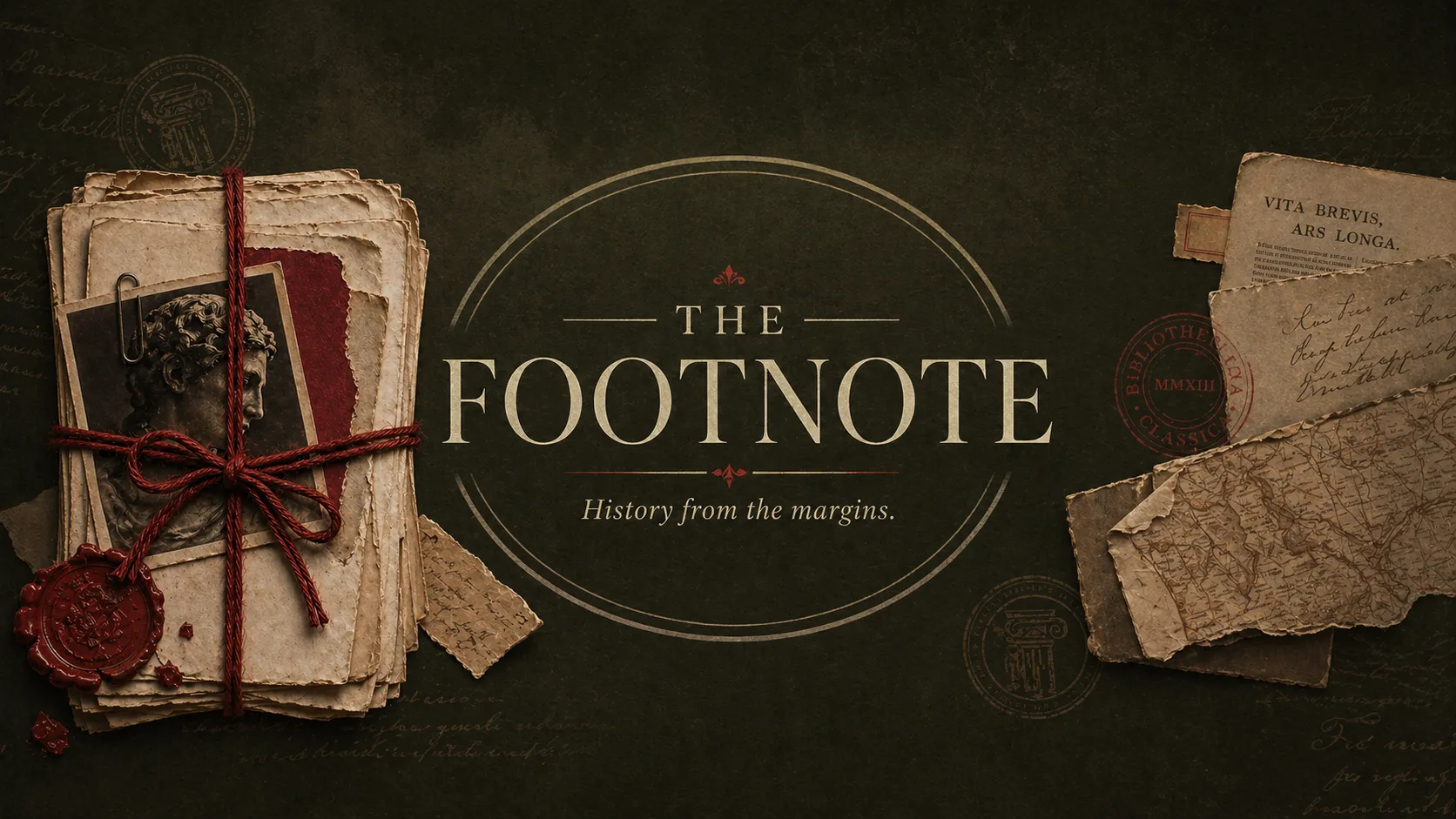 The Footnote channel banner